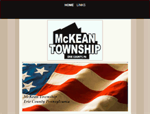 Tablet Screenshot of mckeantownship.com